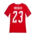 Maillot de foot Suisse Zeki Amdouni #23 Domicile vêtements Femmes Monde 2026 Manches Courtes